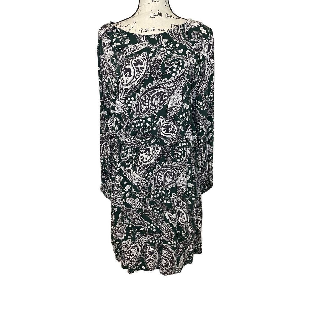 Eloquii Paisley Sheath Dress, Size 16